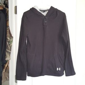 Mens under armour black hoodie